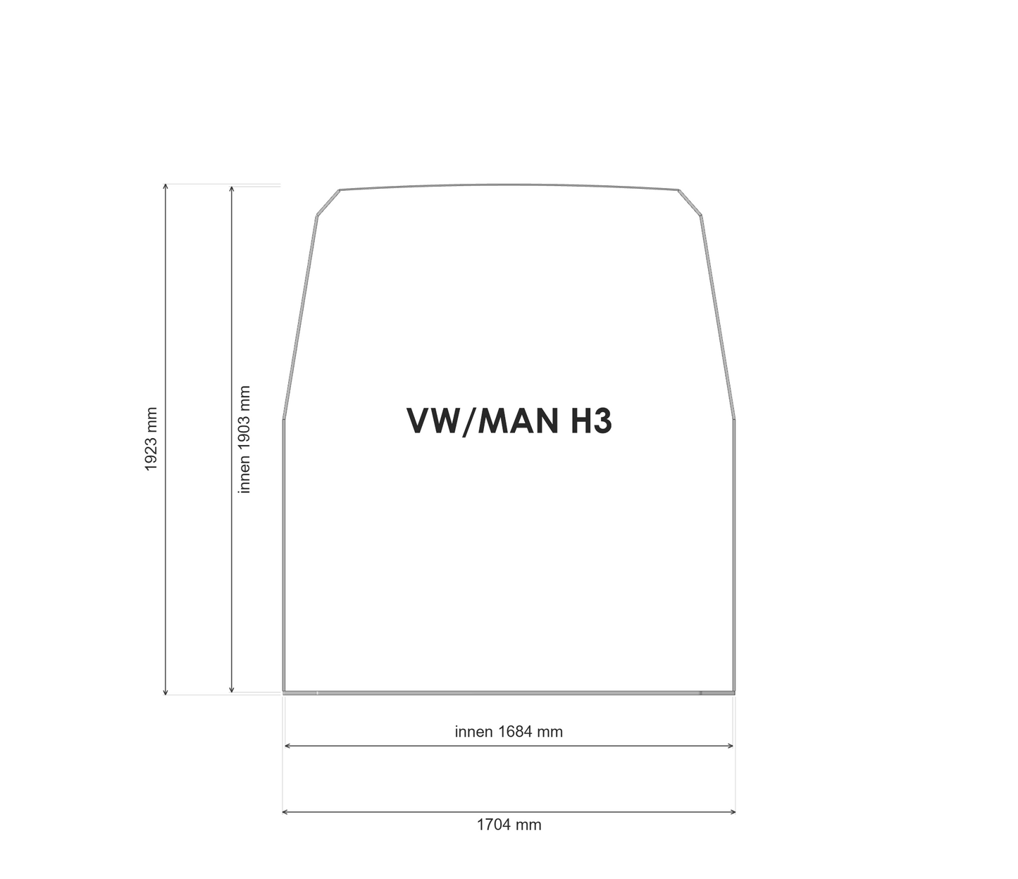 VW Crafter / MAN TGE – Komplett-Set Premium L3H3