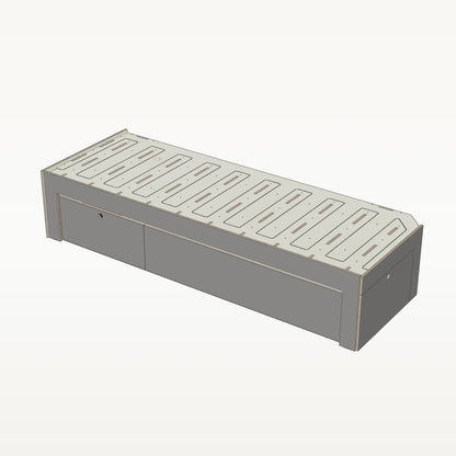 Laengsbett 200 cm