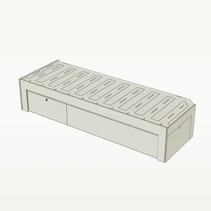 Laengsbett 200 cm
