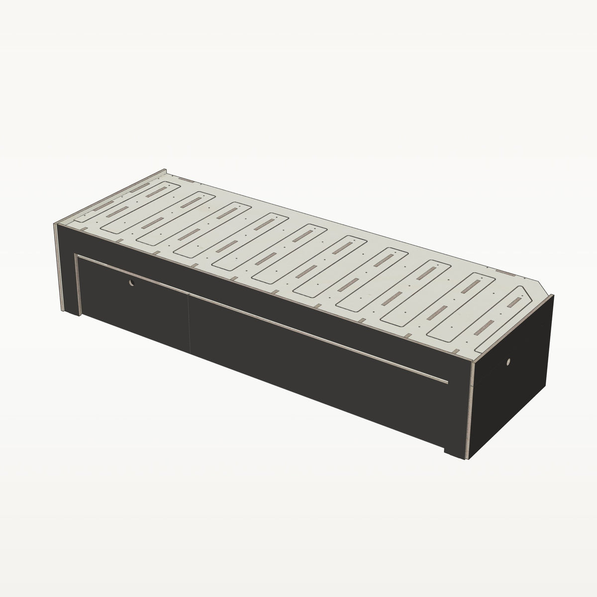 Laengsbett 200 cm