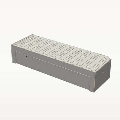 Laengsbett 200 cm