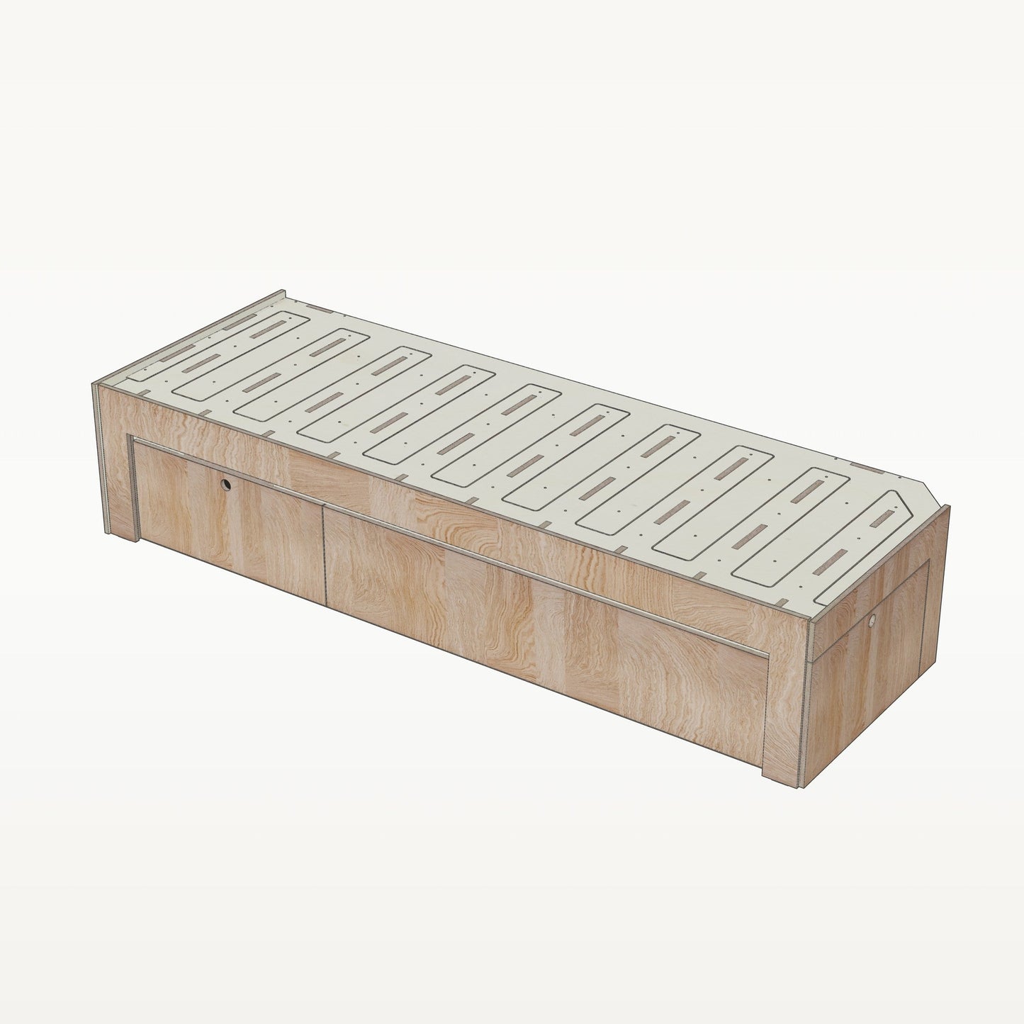 Laengsbett 200 cm