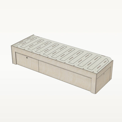 Laengsbett 200 cm