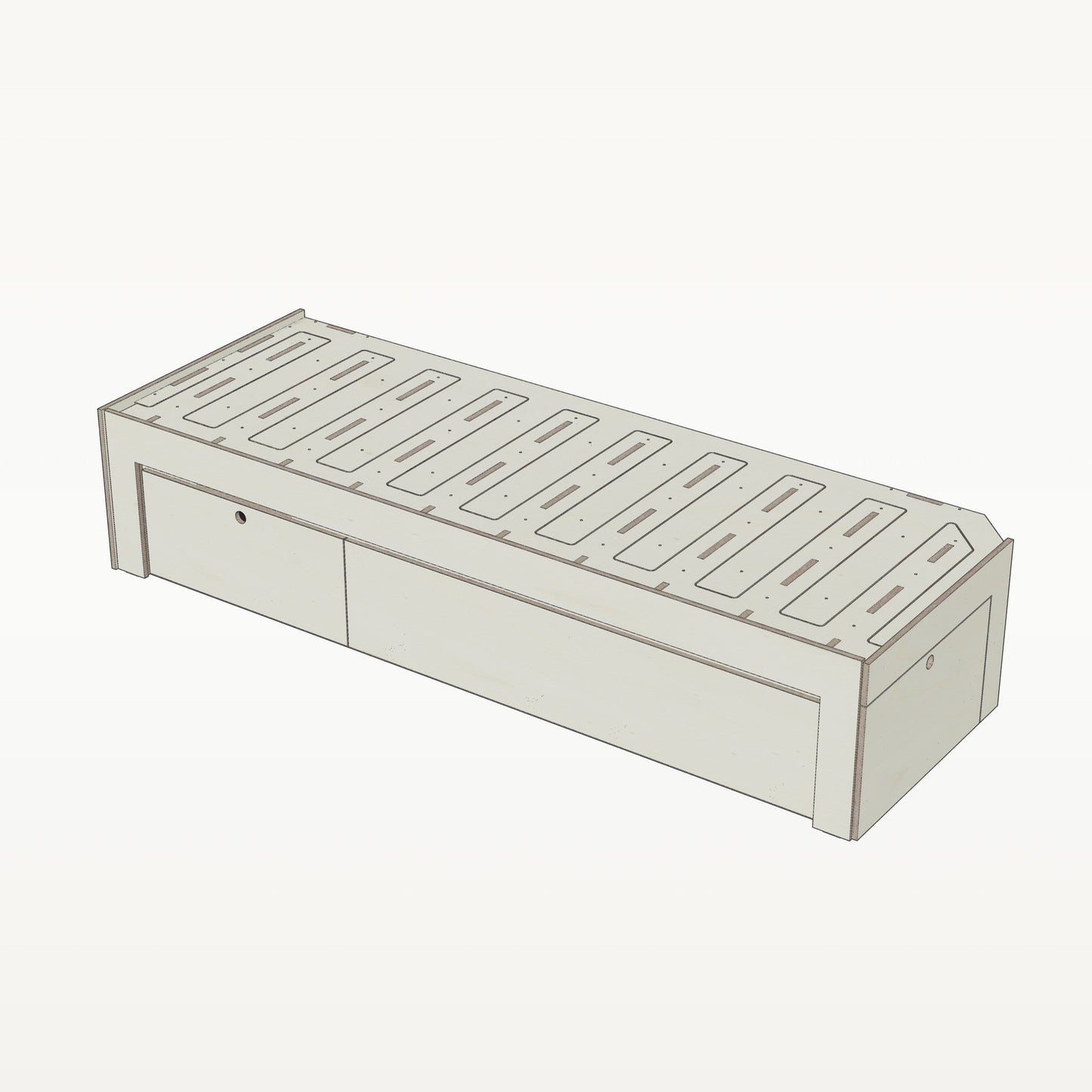 Laengsbett 200 cm