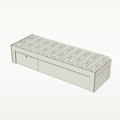 Laengsbett 200 cm