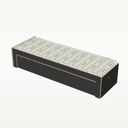 Laengsbett 200 cm