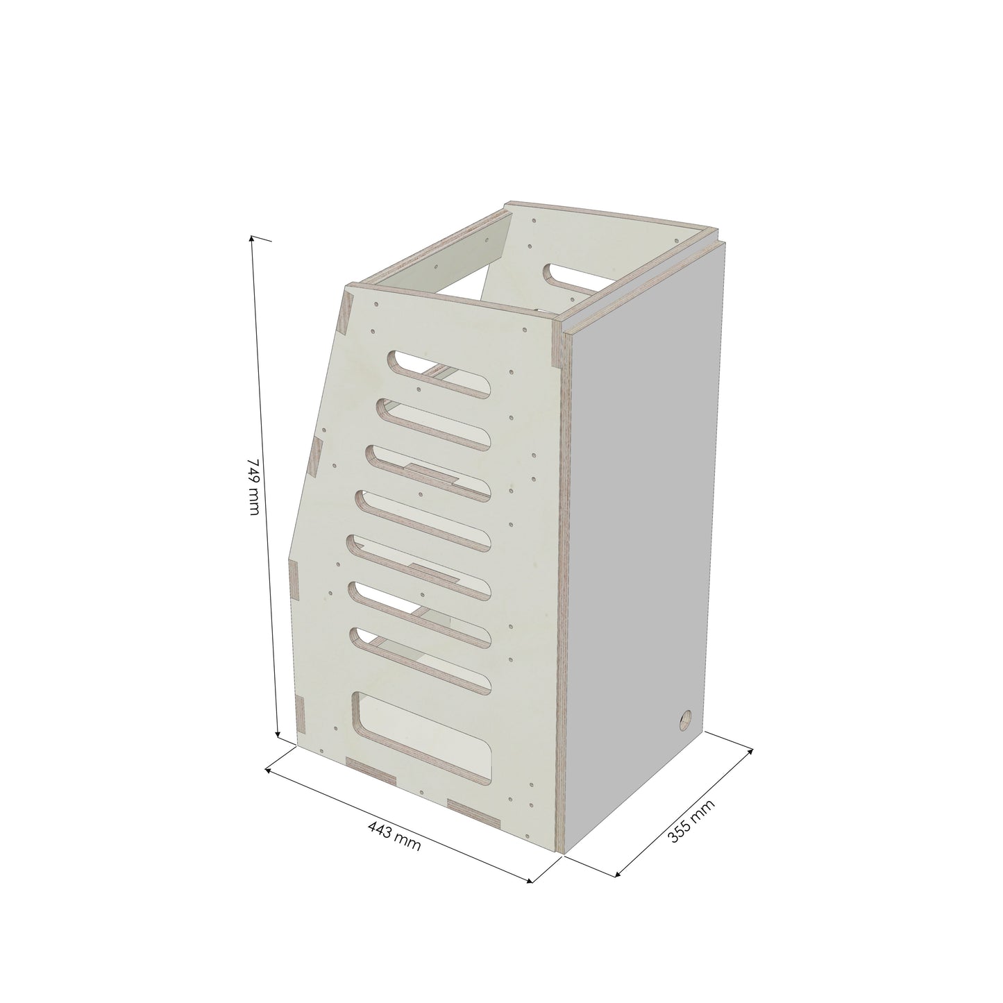 Hochschrank Schmal Links - VW/MAN H2 - Bild_2