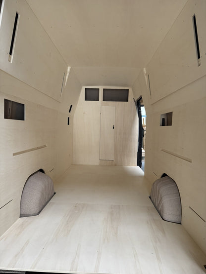 Deckenverkleidung Ducato L4H3, Detail Übergang zur Wand