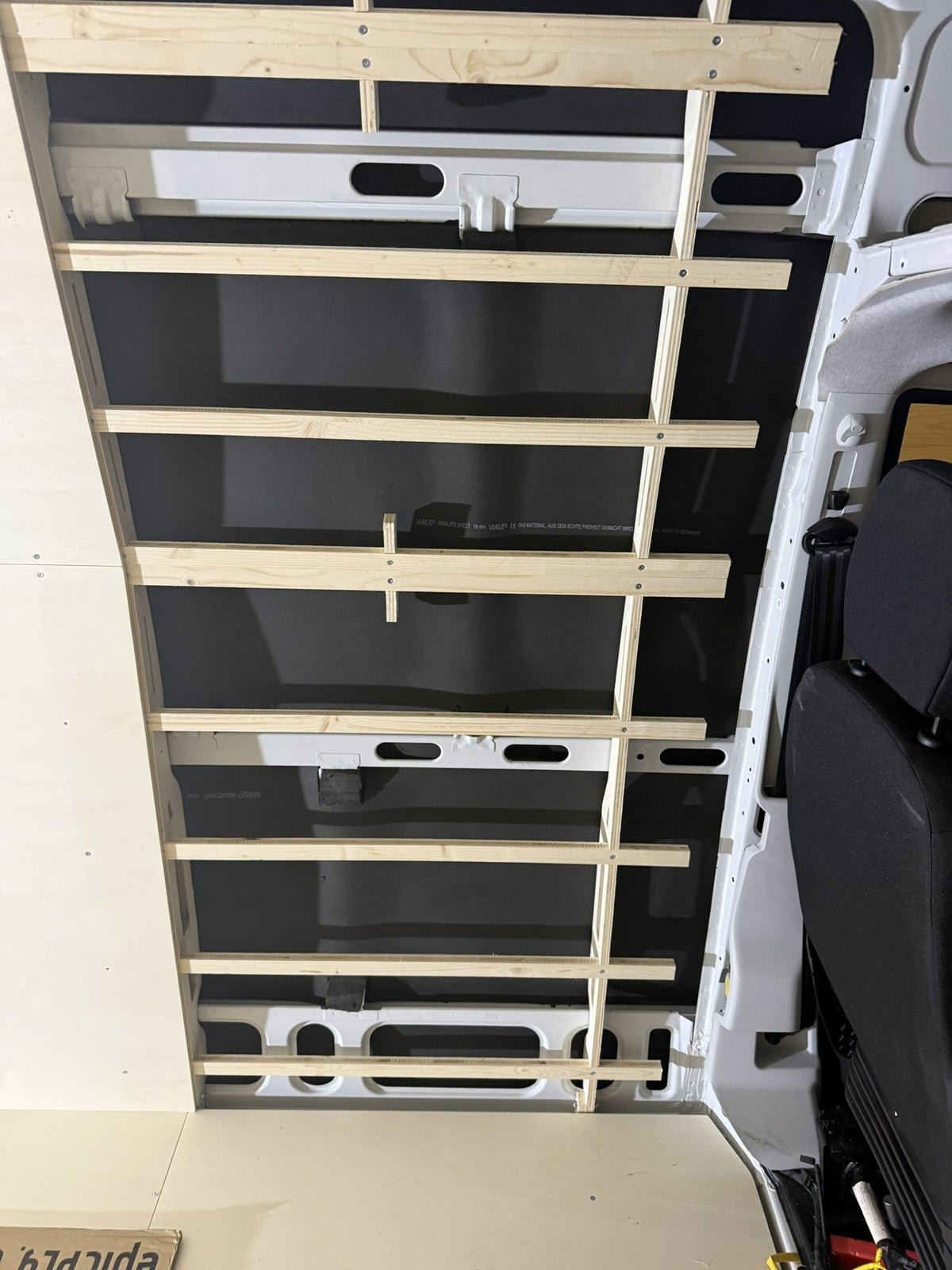 Spanten und Verbindungslatten Iveco Daily, Detail