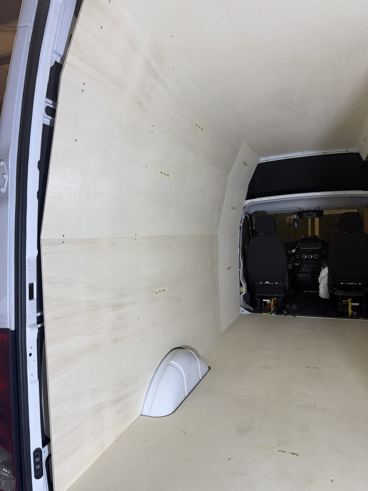 Decken- und Wandverkleidung Iveco Daily, Seitenwand