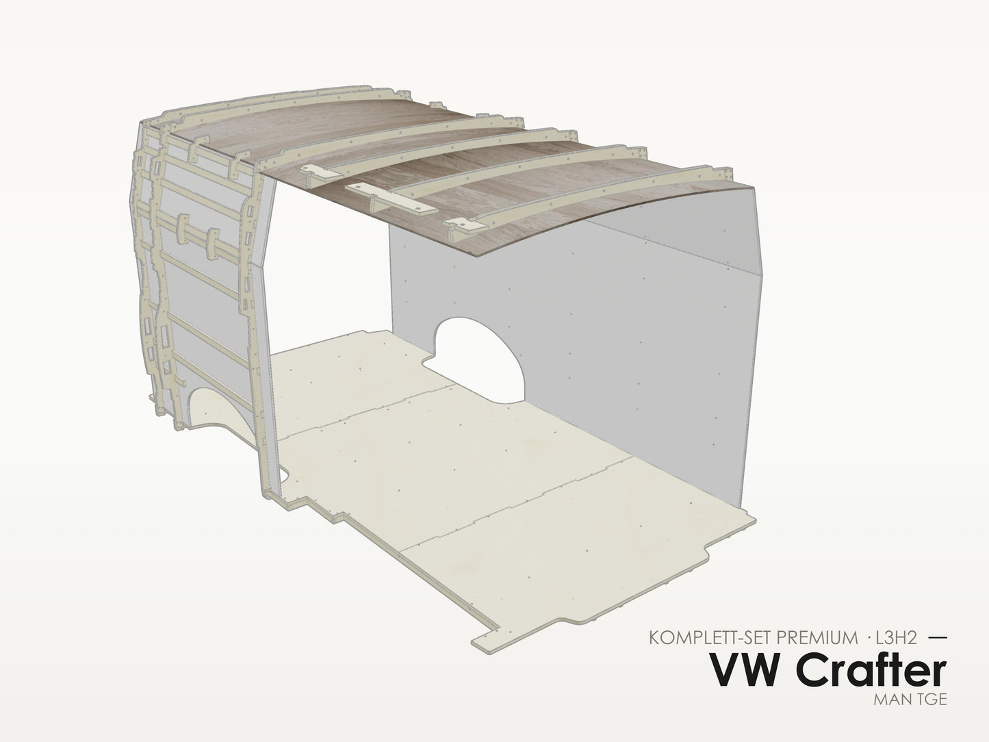 VW Crafter / MAN TGE – Komplett-Set Premium L3H2