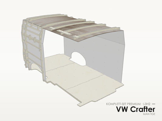 VW Crafter / MAN TGE – Komplett-Set Premium L3H2