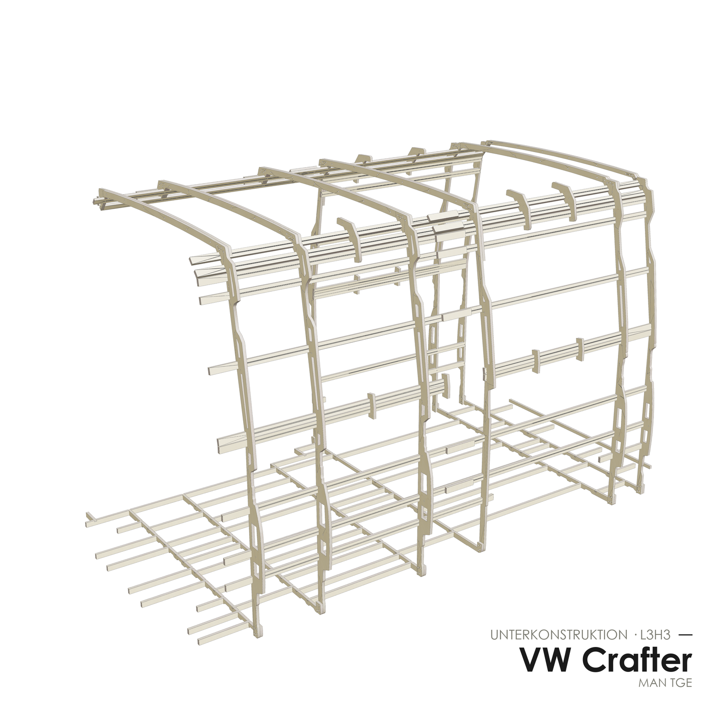 VW Crafter / MAN TGE – Komplett-Set Premium L3H3