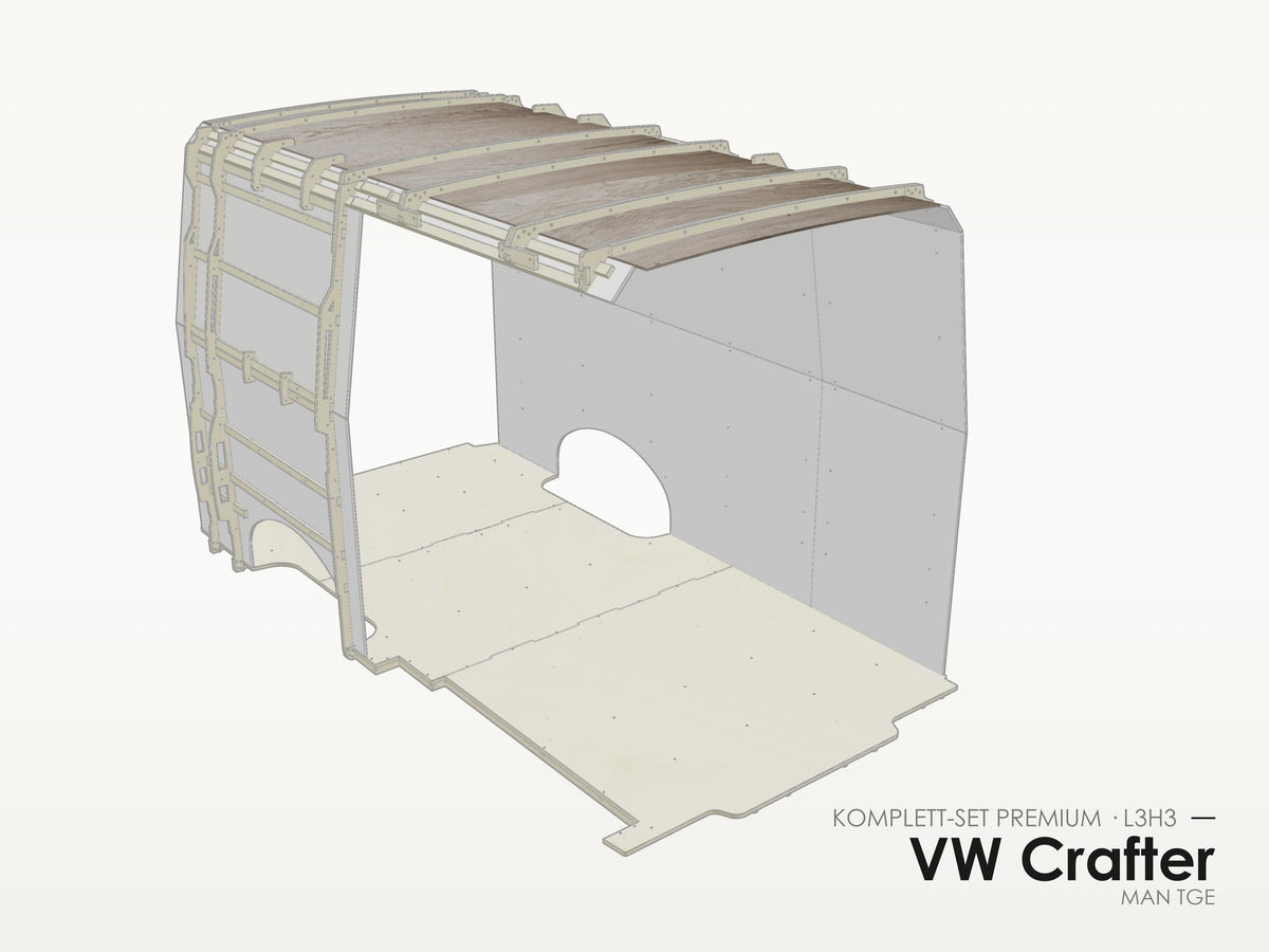 VW Crafter / MAN TGE – Komplett-Set Premium L3H3