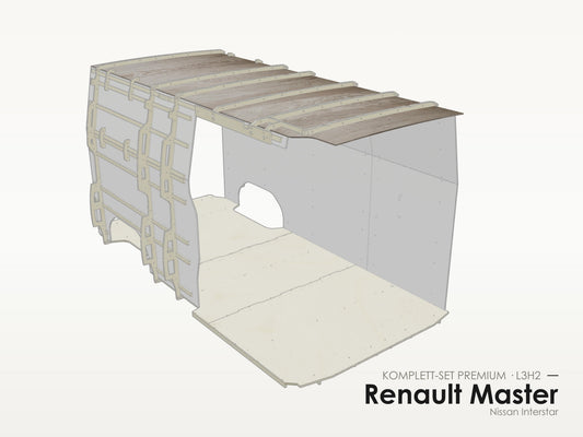 Renault Master / Nissan Interstar – Komplett-Set Premium L3H2