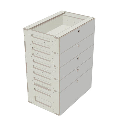 Unterschrank Schubladen Breit - Rendering