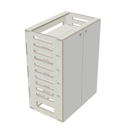 Unterschrank Fachboeden Breit - Rendering