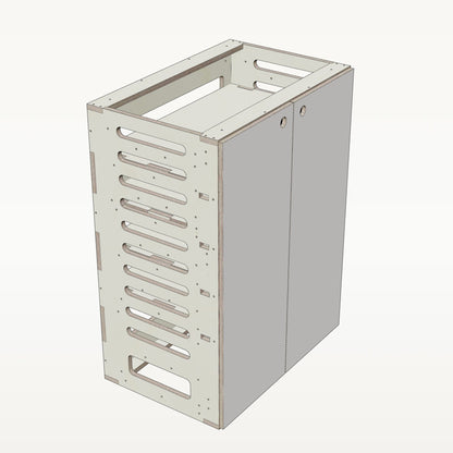 Unterschrank Fachboeden Breit