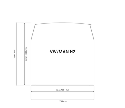 VW Crafter / MAN TGE – Komplett-Set Pappel L3H2