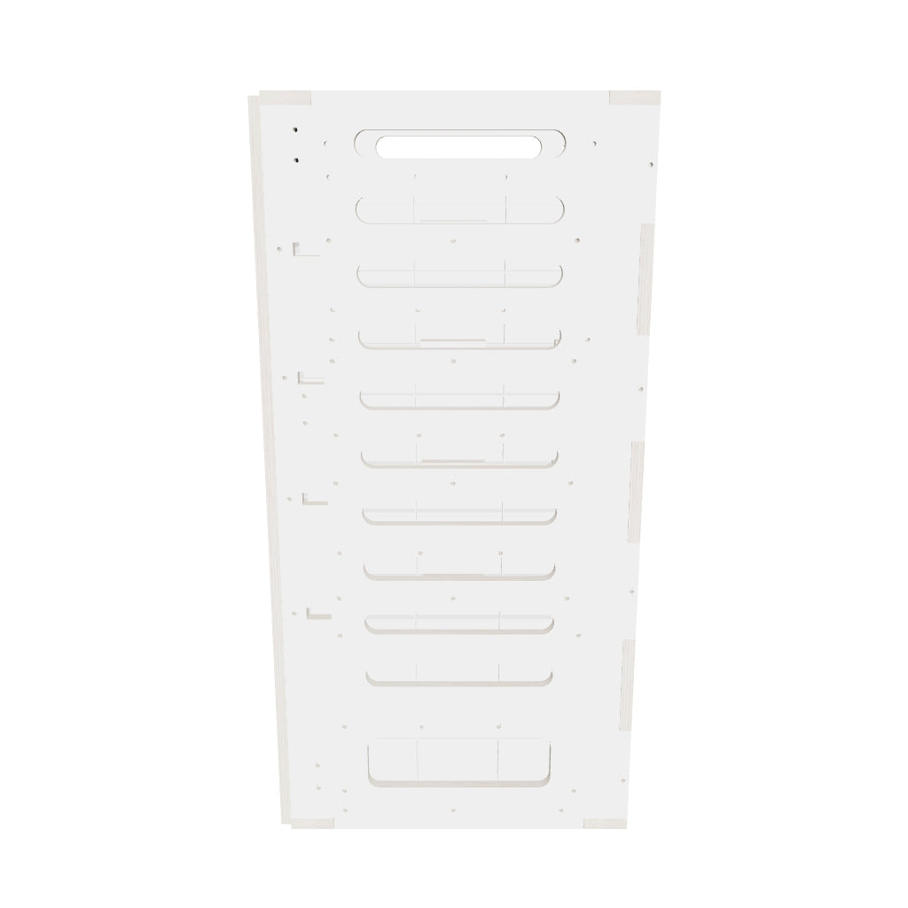 Unterschrank Euroboxen Schmal - 3D Modell