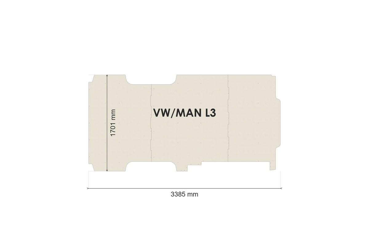 VW Crafter / MAN TGE – Komplett-Set Premium L3H3